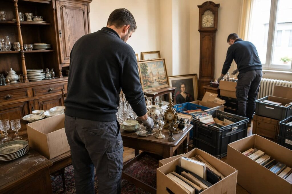 Que deviennent les objets après un vide maison ? Tri, don, vente et recyclage